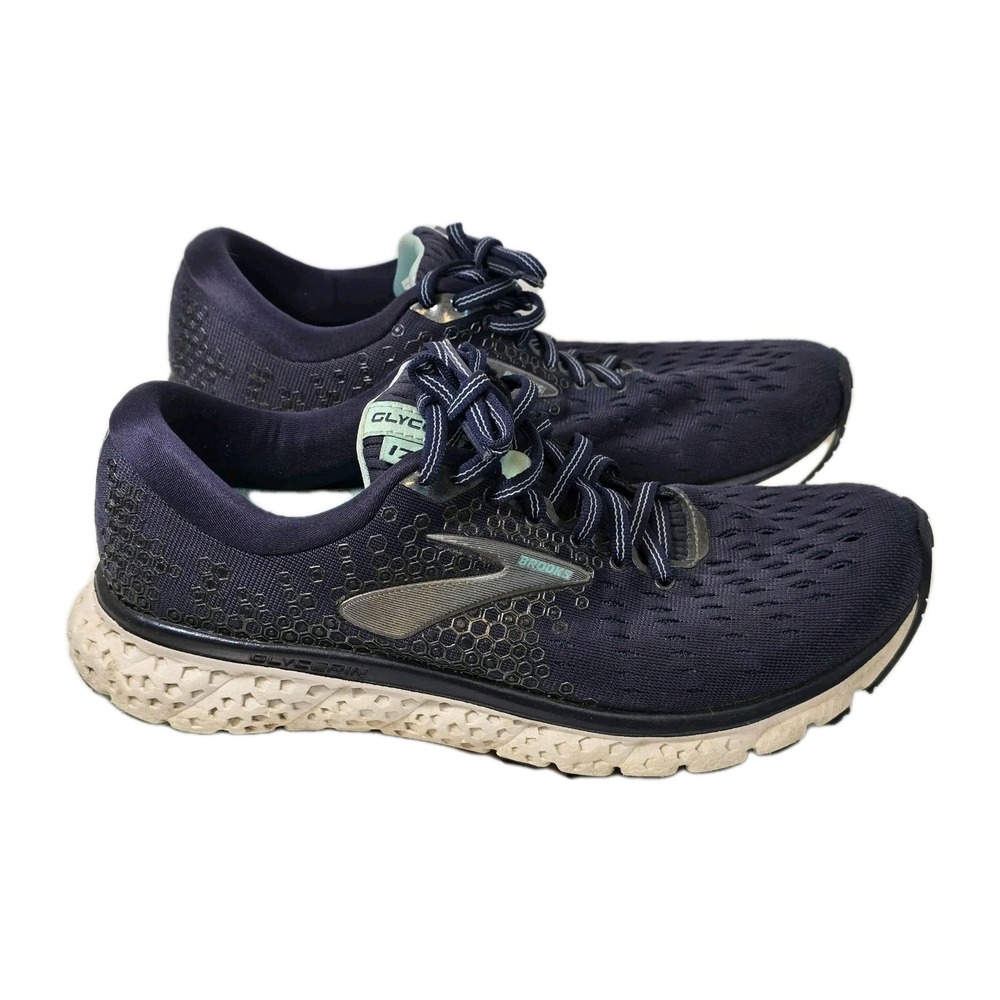 Brooks Glycerin 17 Men's‎ Size 9.5 B Running Shoes Black